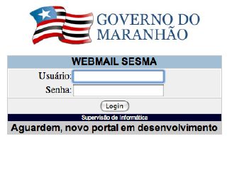 Thumbnail do site Secretaria de Estado da Sade do Maranho