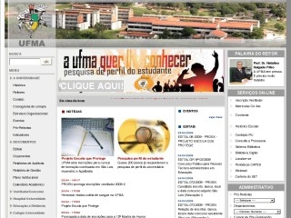 Thumbnail do site UFMA - Universidade Federal do Maranhão