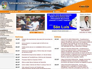Thumbnail do site UEMA - Universidade Estadual do Maranhão
