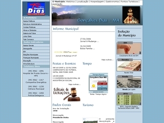 Thumbnail do site Prefeitura Municipal de Gonalves Dias