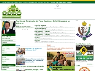 Thumbnail do site Prefeitura Municipal de Cod