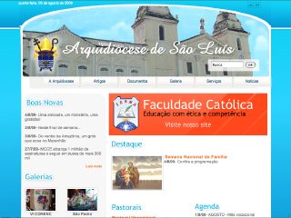 Thumbnail do site Arquidiocese de So Luis do Maranho