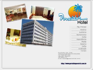 Thumbnail do site Posseidon Hotel