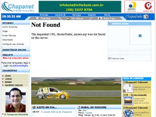 Thumbnail do site Chapanet