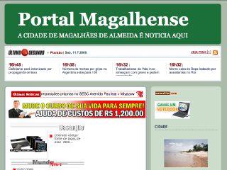 Thumbnail do site Maranho News 