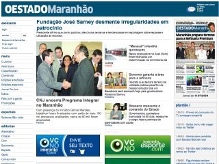 Thumbnail do site O Estado do Maranho
