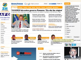 Thumbnail do site Zill.com.br - O primeiro portal do Maranhão