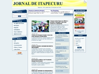 Thumbnail do site Jornal de Itapecuru