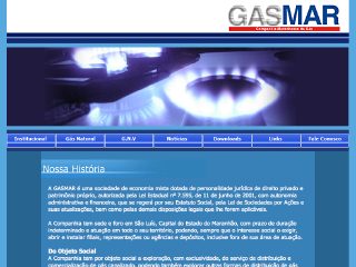 Thumbnail do site GASMAR - Companhia Maranhense de Gs