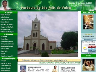 Thumbnail do site Parquia So Felix de Valois