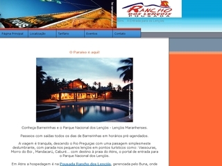 Thumbnail do site Pousada Rancho dos Lençóis