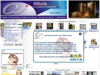 Thumbnail do site Atitude Consultoria Imobiliria