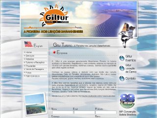 Thumbnail do site Giltur Turismo
