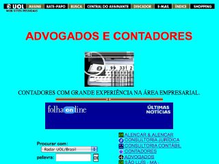 Thumbnail do site Alencar & Alencar - Advogados e Contadores