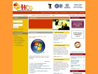 Thumbnail do site HCG Informtica e Consultoria
