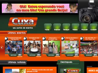 Thumbnail do site Cuxa - O seu portal de eventos!
