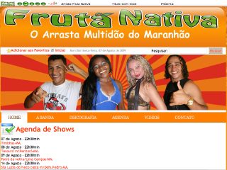 Thumbnail do site Forrozo Fruta Nativa 