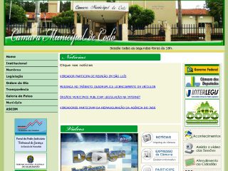 Thumbnail do site Camra Municipal de Cod