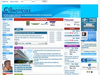 Thumbnail do site Central de Notcias So Lus