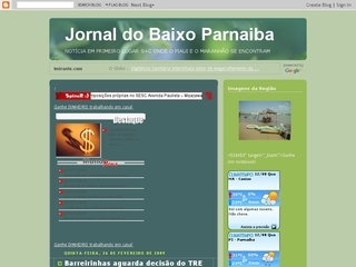 Thumbnail do site Jornal do Baixo Parnaiba