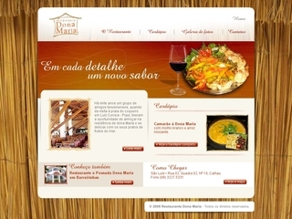 Thumbnail do site Restaurante Dona Maria