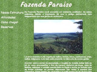 Thumbnail do site Fazenda Paraso