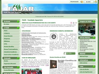 Thumbnail do site FAJAR - Faculdade Jaguariava