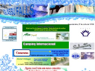 Thumbnail do site Iguassu Falls - O seu portal de turismo
