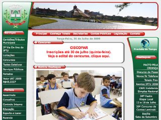 Thumbnail do site Prefeitura do Municpio de Toledo