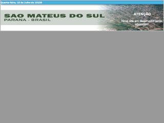 Thumbnail do site Portal São Mateus do Sul