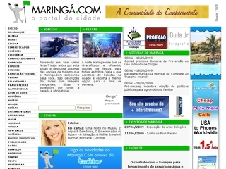 Thumbnail do site Maring.com