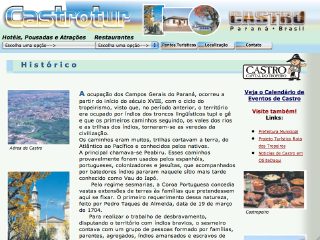 Thumbnail do site Castrotur - Associao das Empresas de Turismo de Castro