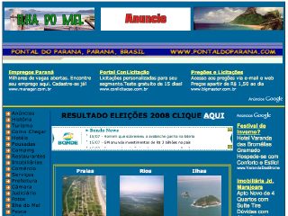 Thumbnail do site Portal da Cidade de Pontal do Paraná