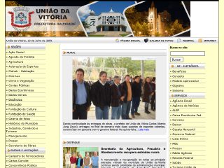 Thumbnail do site Prefeitura Municipal de Unio da Vitria