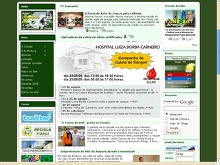 Thumbnail do site Prefeitura Municipal de Tibagi
