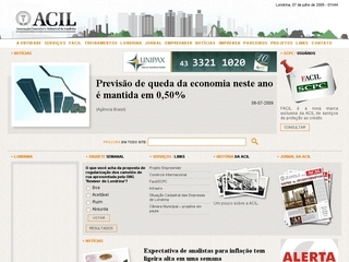 Thumbnail do site ACIL - Associao Comercial e Industrial de Londrina
