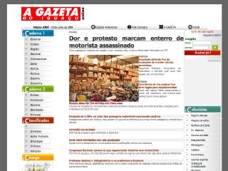 Thumbnail do site A Gazeta do Iguau