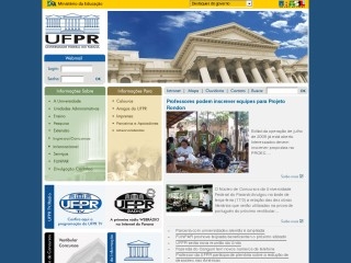 Thumbnail do site Universidade Federal do Paran
