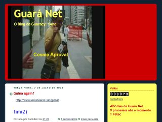 Thumbnail do site Guará Net