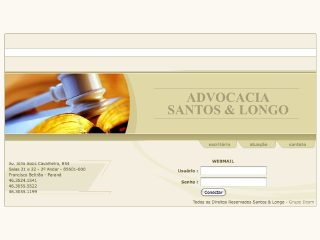 Thumbnail do site Advocacia Santos & Longo