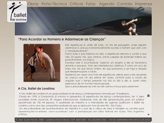 Thumbnail do site Ballet de Londrina
