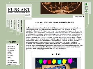 Thumbnail do site FUNCART - Fundao Cultura Artstica de Londrina