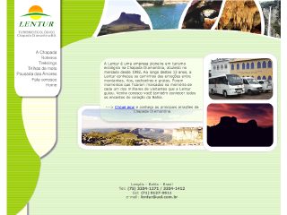 Thumbnail do site Lentur Turismo Ecológico