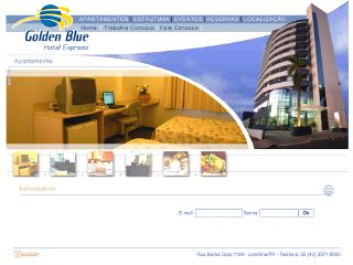 Thumbnail do site Golden Blue Hotel Express