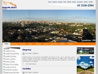 Thumbnail do site Parati Turismo