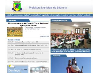 Thumbnail do site Prefeitura Municipal de Bituruna