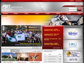Thumbnail do site FPT - Federação Paranaense de Tênis