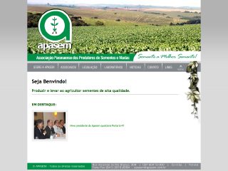 Thumbnail do site APASEM - Associação Paranaense dos Produtores de Sementes e Mudas