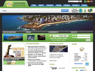 Thumbnail do site SBCC - Salvador da Bahia Convention and Visitors Bureau