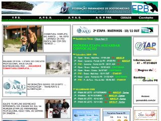 Thumbnail do site FPB - Federao Paranaense de Bodyboarding